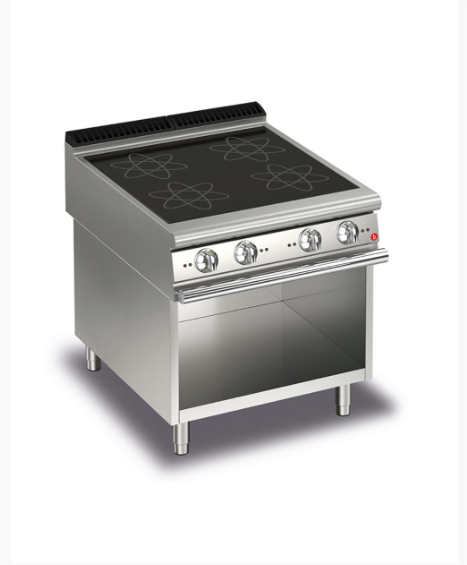 BARON ELECTRIC INDUCTION RANGES ON OPEN CABINET Q70PCV/IND801